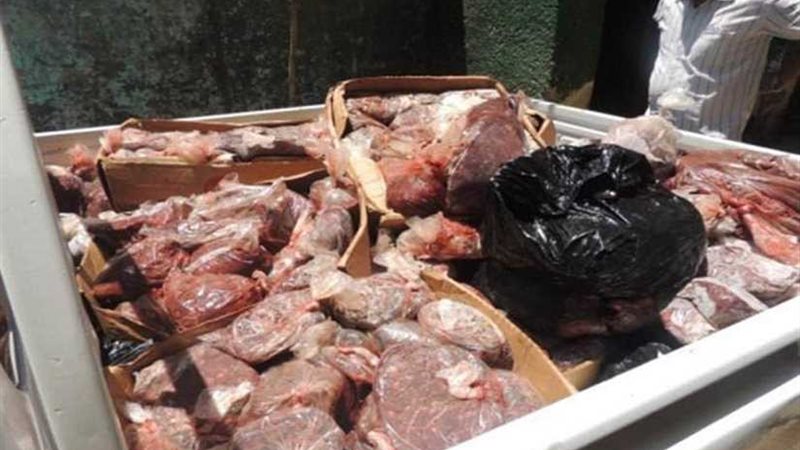 ضبط 4 أطنان أغذية