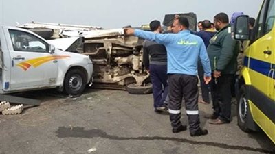 مصرع وإصابة 4 أشخاص في انقلاب سيارة شرق مدينة الأسكندرية