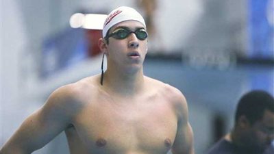 محمد سامى يحرز الذهبية الثانية لمصر فى بطولة أفريقيا للسباحة