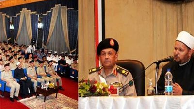 القوات المسلحة تنظم إحتفالية دينية بمناسبة العام الهجرى الجديد