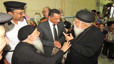 مدير أمن الإسماعيلية يزور كنيسة مار جرجس احتفالًا بعيد النيروز