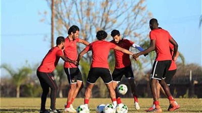 الأهلي يؤدي مرانه الأول بـ