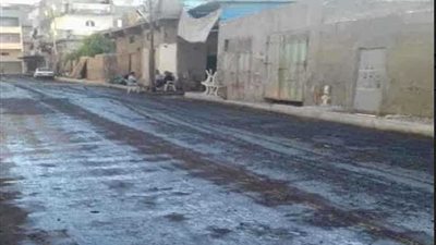 استكمال أعمال رصف شوارع إدكو 