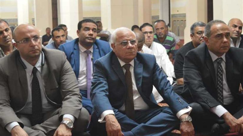 محافظ بورسعيد يشهد