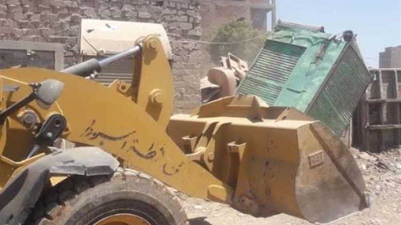 إزالة الإشغالات بموقف