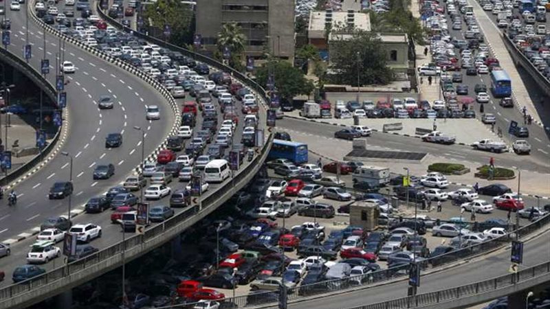 النشرة المرورية لشوارع