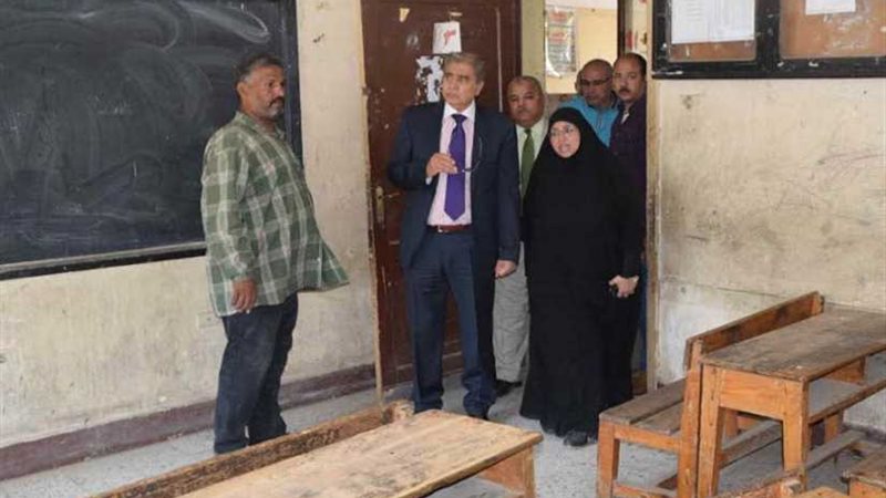 محافظ المنيا يتفقد