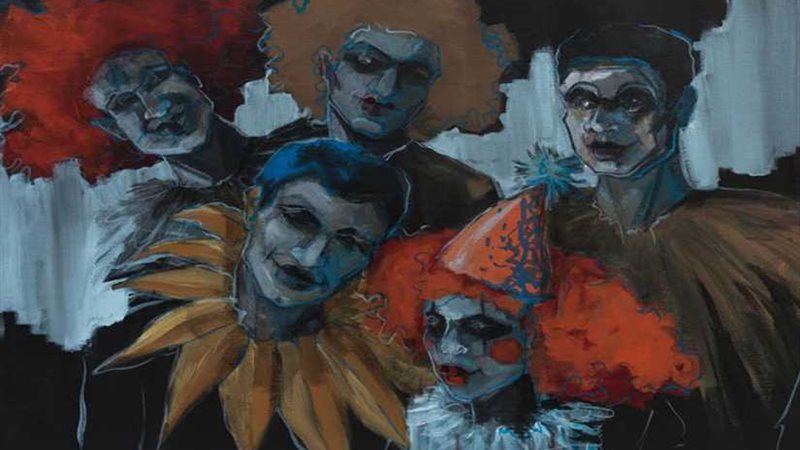 افتتاح معرض الفنانتين