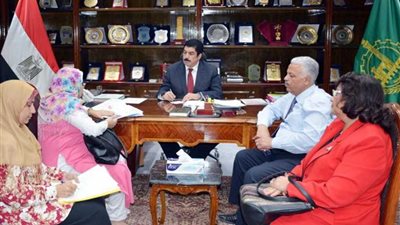 عبد الحليم يبحث دراسة المخططات التفصيلية ومعرفة حدود القليوبية