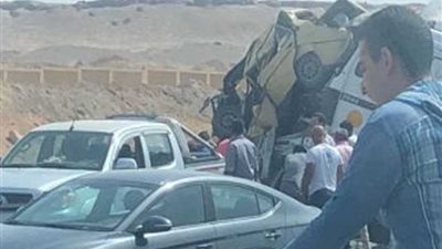 مصرع 2 وإصابة 6 في حوادث متفرقة بالبحيرة