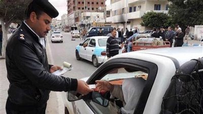 تحرير 1602مخالفة مرورية وضبط 875 متهمًا هاربًا بالبحيرة