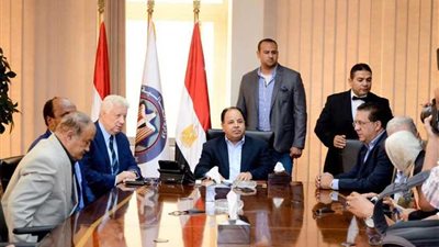 وزير المالية يشيد بمجلس مرتضى منصور