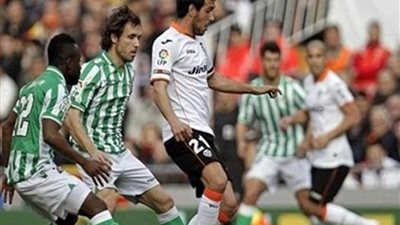 فالنسيا يتعادل مع ريال بيتيس بدون أهداف في الدوري الإسباني