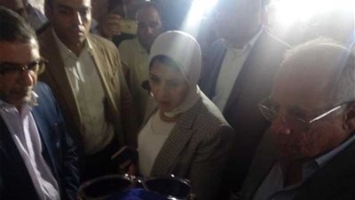 وزيرة الصحة تتفقد وحدة صحة بور فؤاد 2