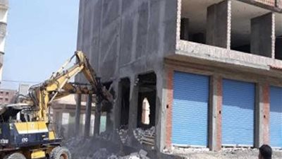 حملات لإزالة مخالفات البناء في القاهرة الجديدة وبرج العرب الجديدة