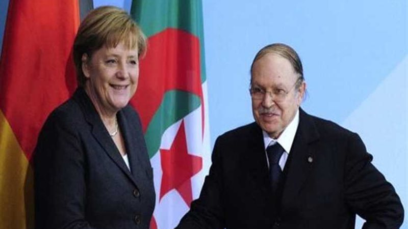 ميركل في الجزائر