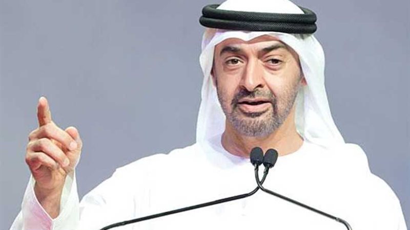 ولي عهد أبوظبي يبحث