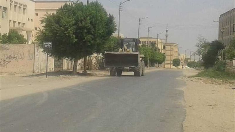 شوارع الخانكة تتجمل