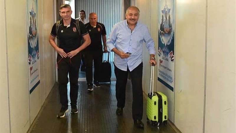 بعثة الأهلي تصل القاهرة