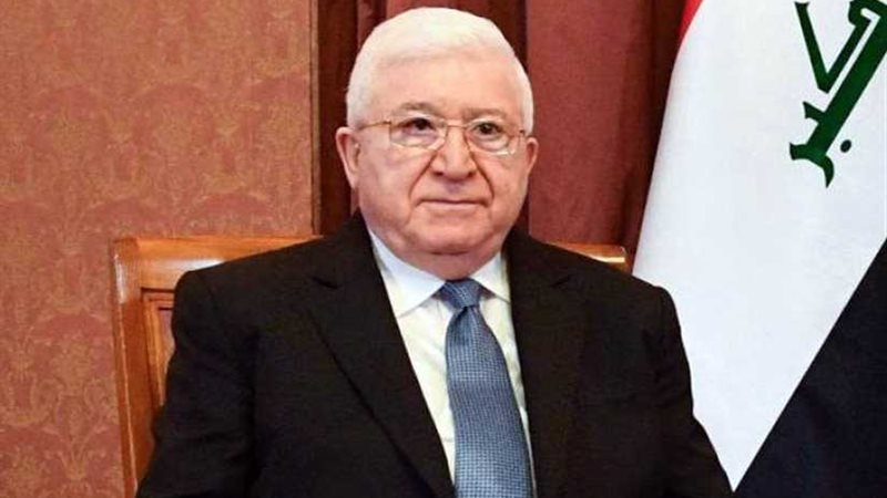 الرئيس العراقي يهنئ