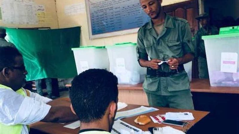 اغلاق مكاتب التصويت