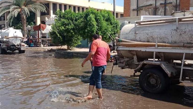 مياه القناة تشارك