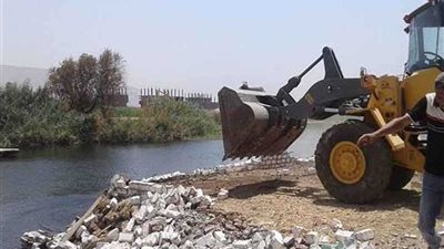الري: إزالة 145 حالة تعد على نهر النيل ومنافع الري والصرف على مدار اليوم