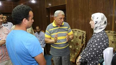 محافظ المنوفية يستمع لشكاوى المواطنين