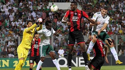 فوز المصري على اتحاد العاصمة الجزائري١- صفر في ذهاب ربع نهائي الكونفيدرالية