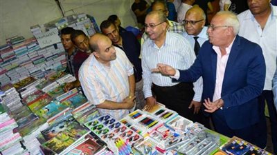 الغضبان يفتتح معرض مدارس بورسعيد.. ويشيد بشباب الـ٥٨ مصنعًا