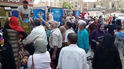 قوافل للخضار والفاكهة بأسعار منافسة فى زفتى