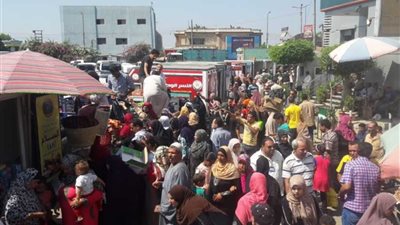 قوافل للخضار والفاكهة بأسعار منافسة في كفر الزيات