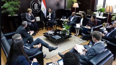 وزيرة الاستثمار تبحث مع وفد الوزارة الاتحادية الألمانية الترتيبات لعقد اللجنة الثنائية بين البلدين‎