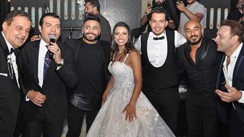 محسن جابر يحتفل بزفاف