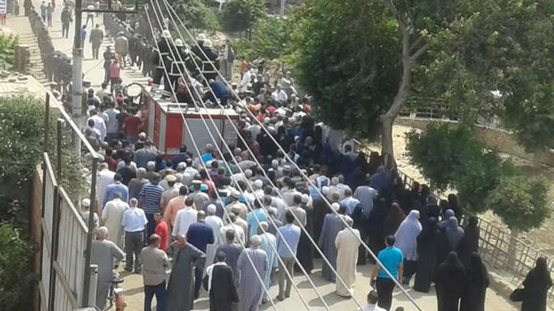 زغاريد في وداع ”الدسوقي“