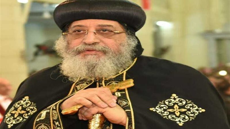 البابا تواضروس يصل