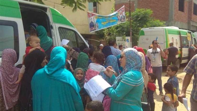 بالصور.. قافلة طبية