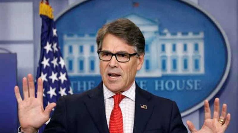 وزير الطاقة الأمريكي: