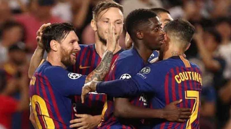 برشلونة يضرب آيندهوفن