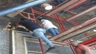 ترميم مسجد سارية الجبل بقلعة صلاح الدين.. 