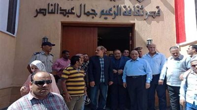 وزير التنمية المحلية ومحافظ أسيوط يتفقدان الأعمال الإنشائية لقصر ثقافة الزعيم جمال عبدالناصر ببني مر.. (صور)