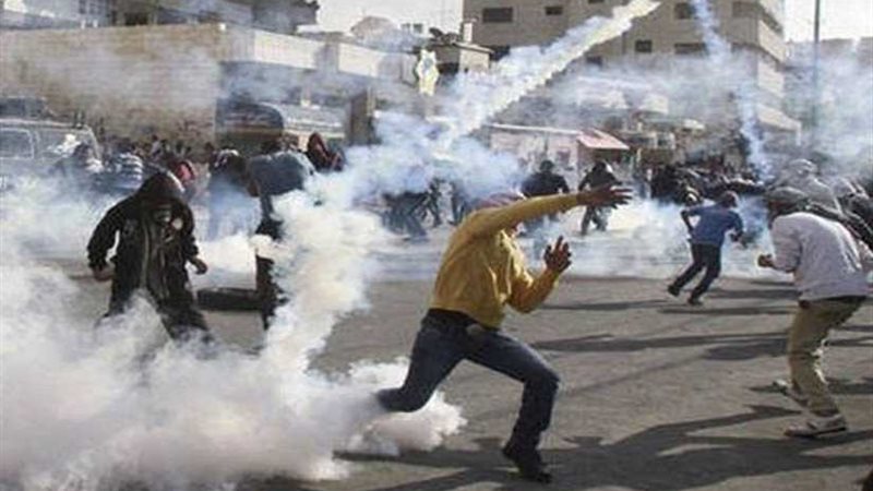 إصابة عشرات الفلسطينيين