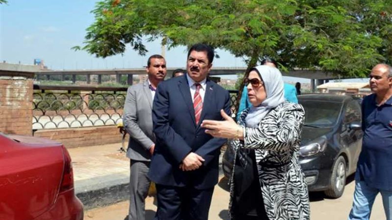 محافظ القليوبية يتفقد