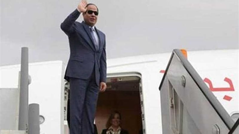 الرئيس السيسي يتوجه