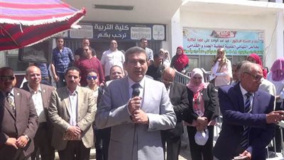 رئيس جامعة المنيا للطلاب: يكفيكم فخرًا اهتمام الرئيس «السيسي» وإطلاقه عام 2018 عامًا للتعليم والأنشطة