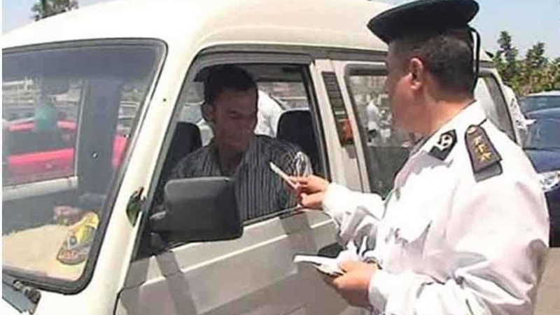 المرور يضبط خلال