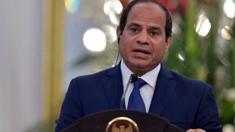 الرئيس السيسي يبحث