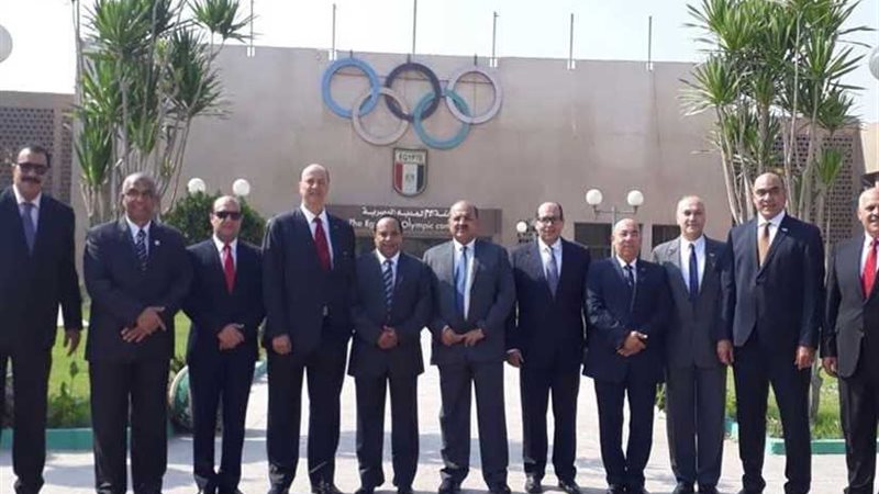 وفد اللجنة الأوليمبية
