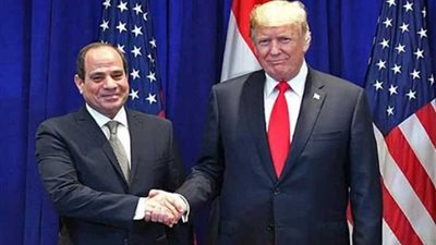 السيسي: الرئيس الأمريكي أحدث تغيرات فريدة في سياسات الولايات المتحدة على مستوى العالم