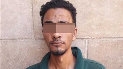 عاطل يسرق مصنع رخام في المعادي